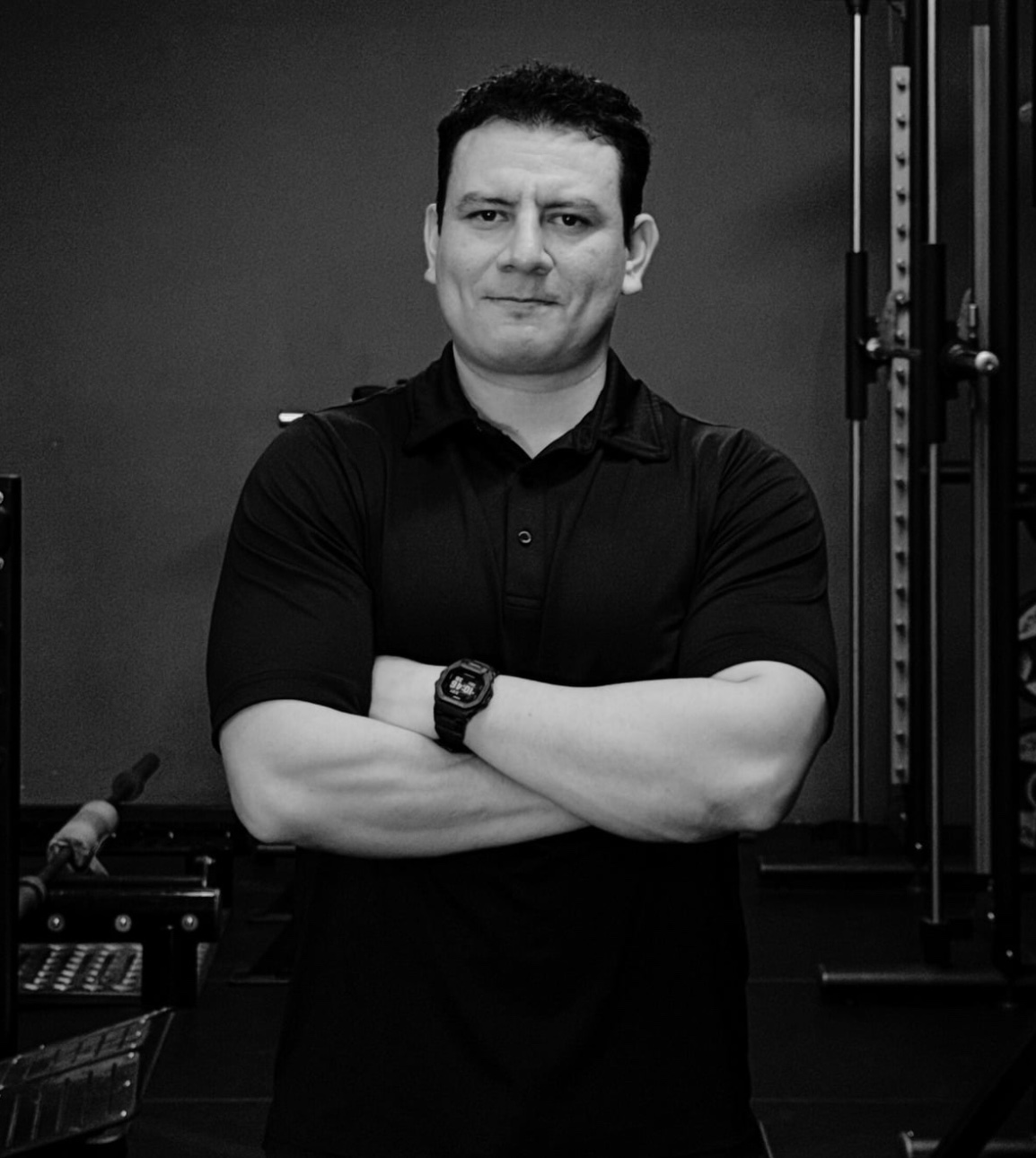 Erick Lazo, personal trainer, en Mattrick Gym