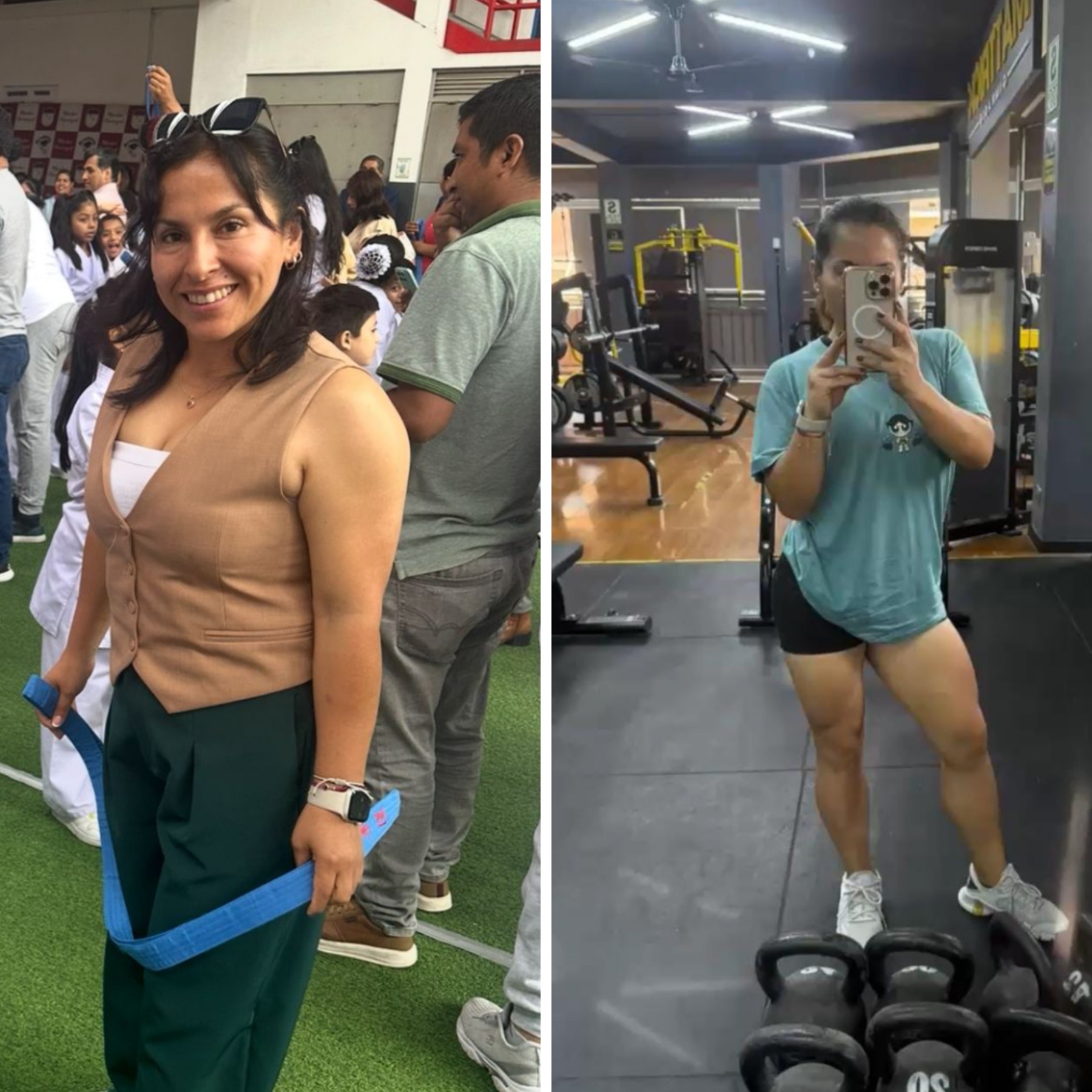Antes y después del proceso de Rocío P. con Erick Lazo